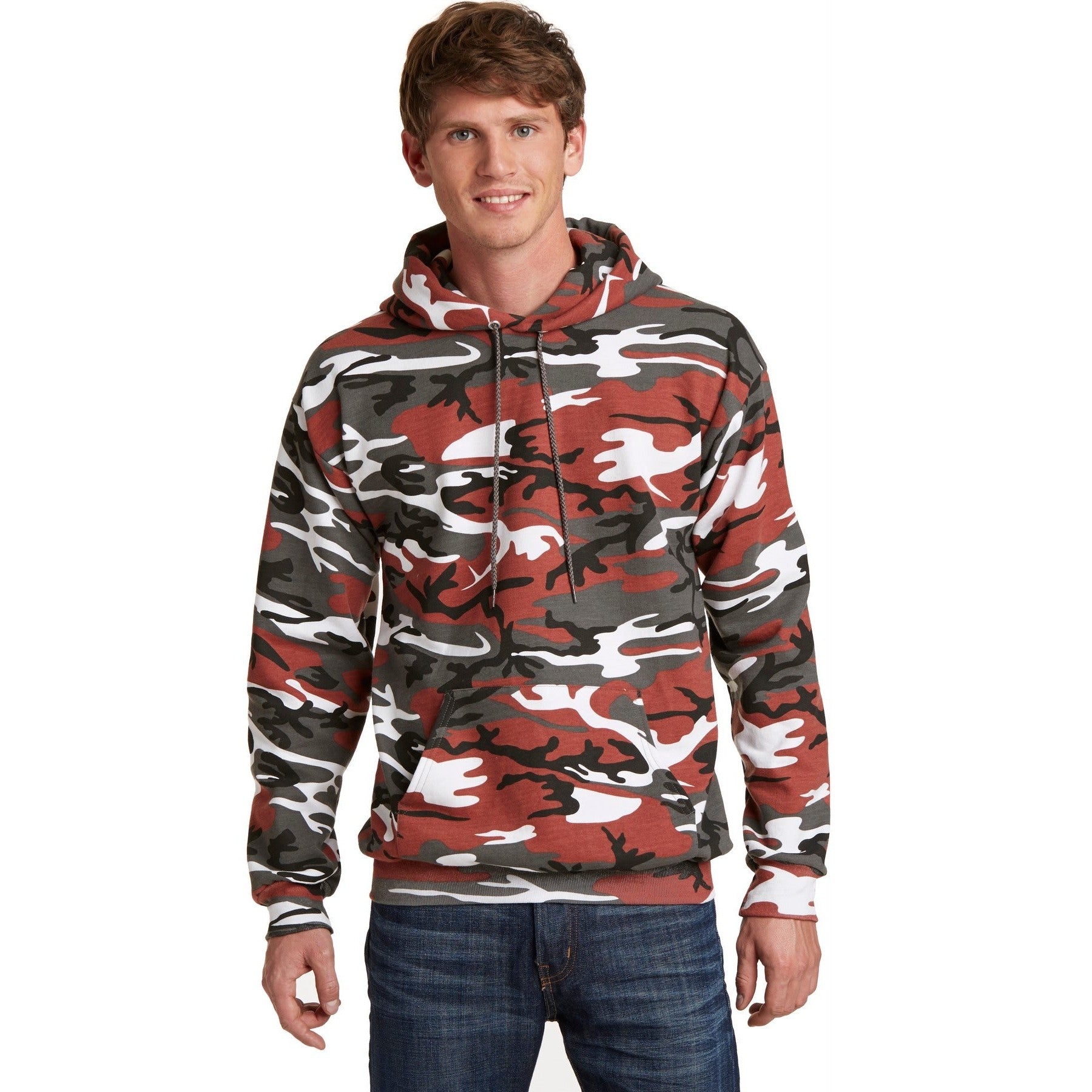 Port & Company-Port & Company® Core Fleece Camo Pullover Hooded Sweatshirt. PC78HC-MedTech-6